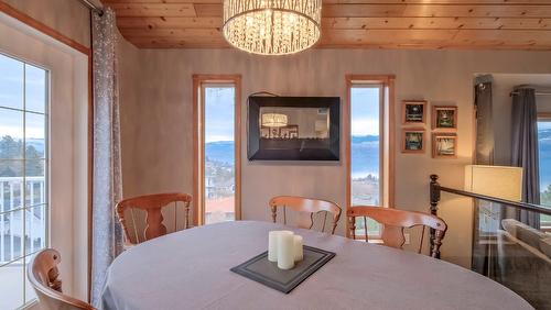 1108 Menu Road, West Kelowna, BC - Indoor Photo Showing Dining Room