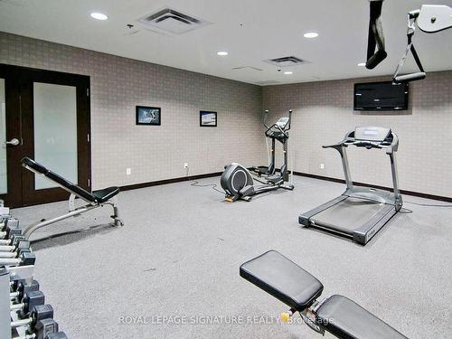 623-120 Dallimore Circ, Toronto, ON - Indoor Photo Showing Gym Room