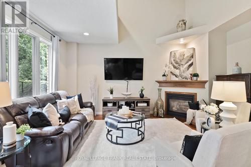 294 Ryerson Crescent, Oshawa (Samac), ON - Indoor Photo Showing Living Room With Fireplace