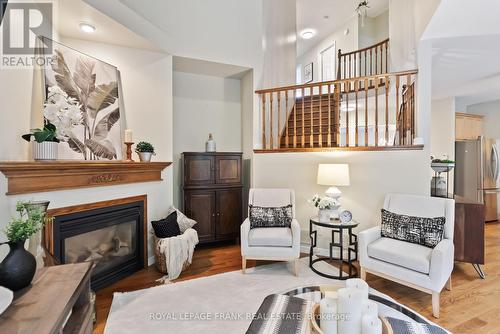 294 Ryerson Crescent, Oshawa (Samac), ON - Indoor Photo Showing Living Room With Fireplace