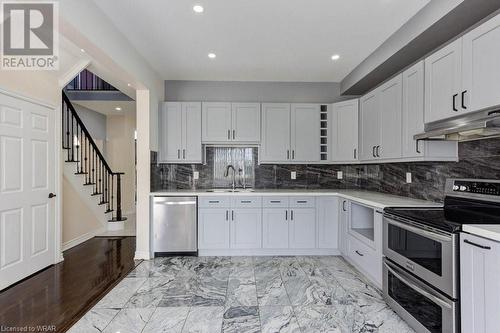 1958 Romina Court, Innisfil, ON - Indoor Photo Showing Kitchen With Stainless Steel Kitchen