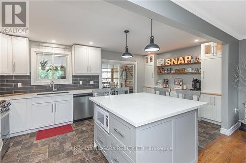 442 Barrick Road, Port Colborne, ON - Indoor Photo Showing Kitchen With Upgraded Kitchen