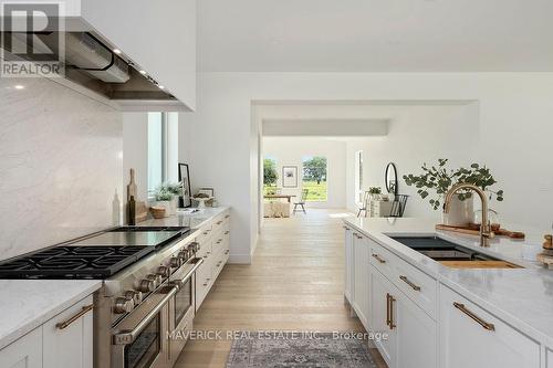 31112 Fingal Line, Dutton/Dunwich (Iona), ON - Indoor Photo Showing Kitchen With Double Sink With Upgraded Kitchen