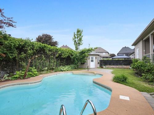 Pool - 2631 Rue Principale, Sainte-Julie, QC - Outdoor With In Ground Pool With Backyard