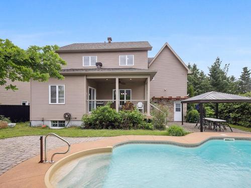 Backyard - 2631 Rue Principale, Sainte-Julie, QC - Outdoor With In Ground Pool With Deck Patio Veranda