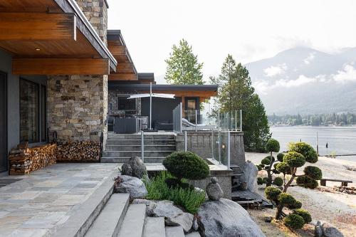 5940 Highway 3A, Nelson, BC - Outdoor With Body Of Water With Deck Patio Veranda