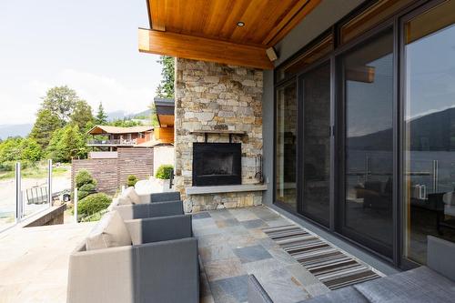 5940 Highway 3A, Nelson, BC - Outdoor With Fireplace With Exterior