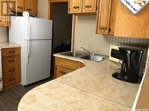 454 2Nd Avenue Ne, Preeceville, SK - Indoor Photo Showing Kitchen With Double Sink