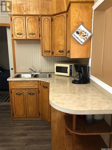 454 2Nd Avenue Ne, Preeceville, SK - Indoor Photo Showing Kitchen With Double Sink