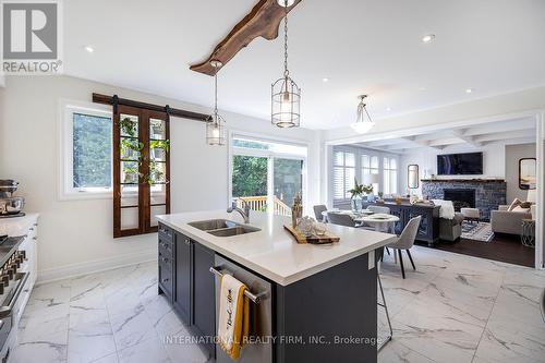 82 Hennessey Crescent, Kawartha Lakes, ON - Indoor Photo Showing Kitchen With Double Sink