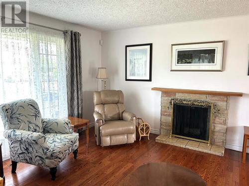 37 Memorial Drive, Gander, NL - Indoor Photo Showing Living Room With Fireplace