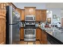 3545 Carrington Road Unit# 301, West Kelowna, BC  - Indoor Photo Showing Kitchen With Double Sink 