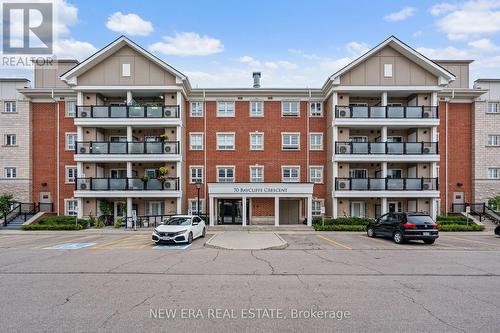 212 - 70 Baycliffe Crescent, Brampton (Northwest Brampton), ON - Outdoor With Balcony With Facade