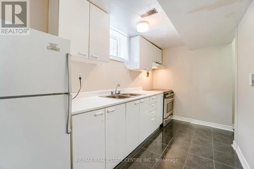 Lower - 3385 Ellengale Drive, Mississauga, ON - Indoor Photo Showing Kitchen With Double Sink