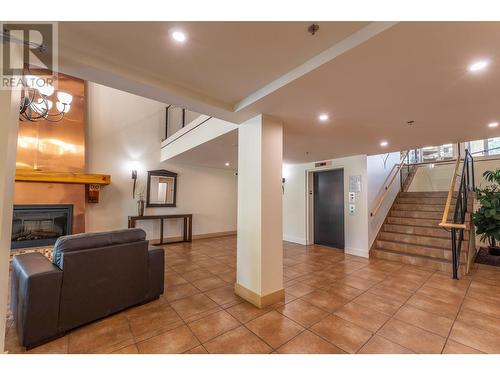 100 Lakeshore Drive W Unit# 714, Penticton, BC - Indoor With Fireplace