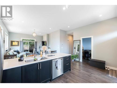 158 -160 Cariboo Road, Kelowna, BC - Indoor Photo Showing Kitchen With Double Sink