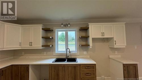 2 Honore Roy Street, Saint-Léonard, NB - Indoor Photo Showing Kitchen With Double Sink