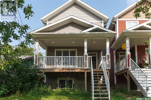 1361 Kent Street, Regina, SK - Outdoor With Balcony With Deck Patio Veranda