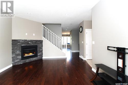 1361 Kent Street, Regina, SK - Indoor With Fireplace