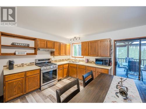 3305 8Th Street, Naramata, BC - Indoor Photo Showing Kitchen With Double Sink