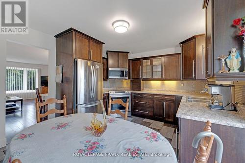 12 Glenabbey Drive, Clarington (Courtice), ON - Indoor Photo Showing Kitchen With Double Sink