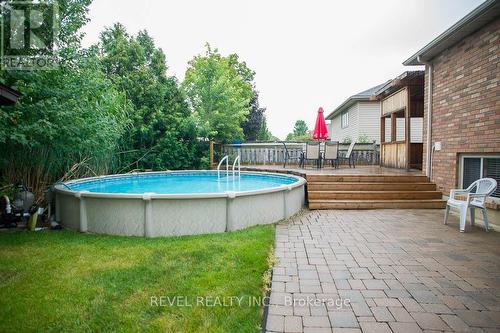 23 Garner'S Lane, Brantford, ON - Outdoor With Above Ground Pool