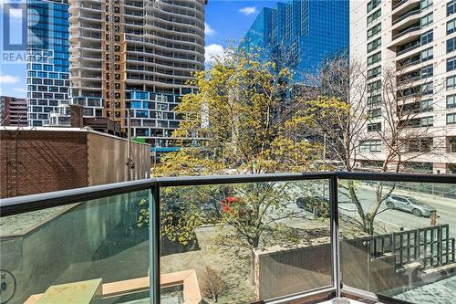 445 Laurier Avenue Unit#303, Ottawa, ON - Outdoor With Balcony