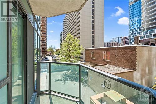 445 Laurier Avenue Unit#303, Ottawa, ON - Outdoor With Balcony