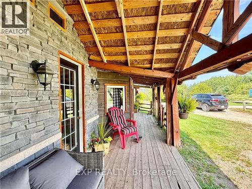 1411 Papineau Road, Mattawa, ON - Outdoor With Deck Patio Veranda