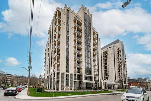 81 Robinson Street|Unit #804, Hamilton, ON - Outdoor With Balcony With Facade