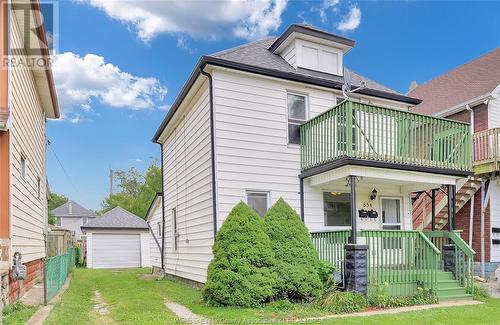 854 Pierre, Windsor, ON - Outdoor With Balcony