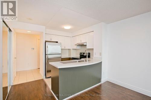 2001 - 50 Brian Harrison Way, Toronto (Bendale), ON - Indoor Photo Showing Kitchen With Double Sink