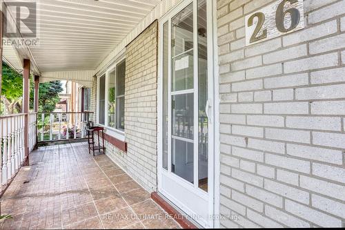 26 Ashwick Drive, Toronto (Clairlea-Birchmount), ON - Outdoor With Deck Patio Veranda With Exterior