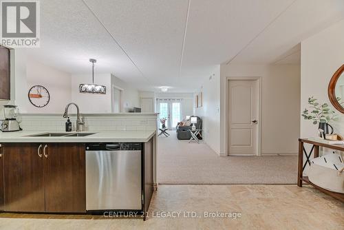 214 - 1460 Main Street E, Milton (Dempsey), ON - Indoor Photo Showing Kitchen With Double Sink