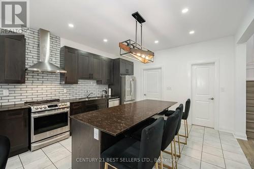 50 Alaskan Heights, Barrie, ON - Indoor Photo Showing Kitchen With Stainless Steel Kitchen With Upgraded Kitchen