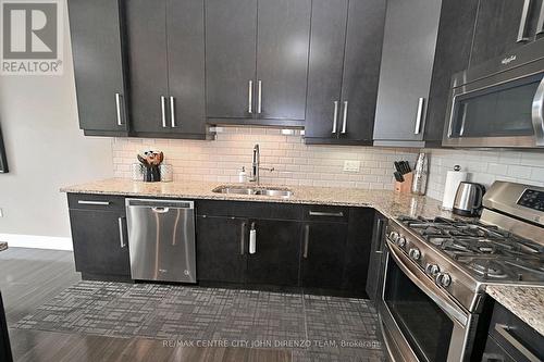 122 1/2 Centennial Avenue, St. Thomas, ON - Indoor Photo Showing Kitchen With Double Sink With Upgraded Kitchen