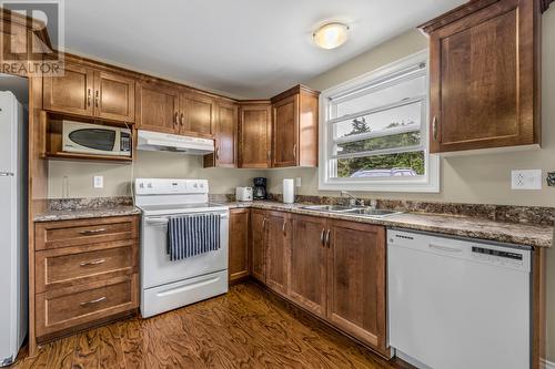 190 Main Road, Bellevue Beach, NL - Indoor Photo Showing Kitchen With Double Sink