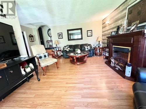 115 Road To The Isles Other, Campbellton, NL - Indoor Photo Showing Living Room With Fireplace