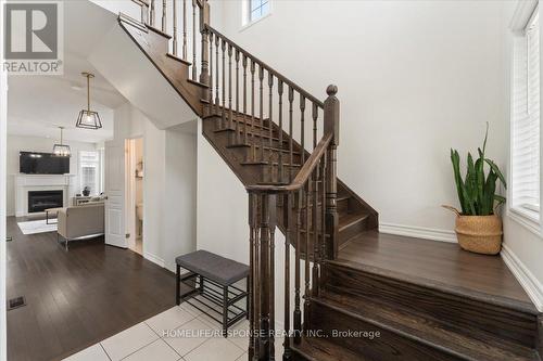 611 Murray Meadows Place, Milton (Clarke), ON - Indoor Photo Showing Other Room With Fireplace