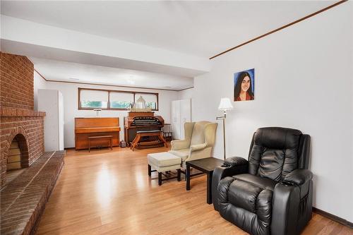 72 Eastbury Drive, Hamilton, ON - Indoor Photo Showing Living Room With Fireplace