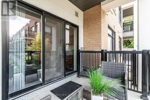 210 - 120 Canon Jackson Drive, Toronto (Beechborough-Greenbrook), ON - Outdoor With Balcony With Exterior