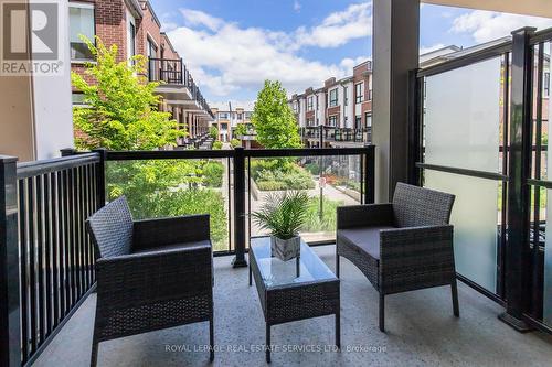 210 - 120 Canon Jackson Drive, Toronto (Beechborough-Greenbrook), ON - Outdoor With Balcony With Exterior