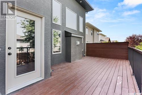 4634 Hames Crescent, Regina, SK - Outdoor With Deck Patio Veranda With Exterior