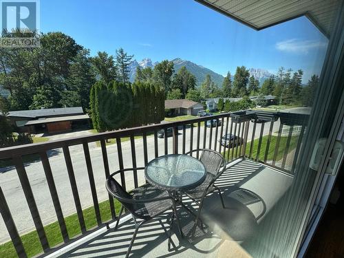 40 Ridgemont Avenue Unit# 306, Fernie, BC - Outdoor With Balcony With Exterior