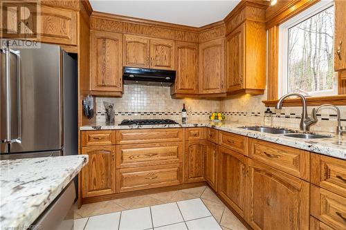 171 Ashgrove Lane, Meaford (Municipality), ON - Indoor Photo Showing Kitchen With Double Sink