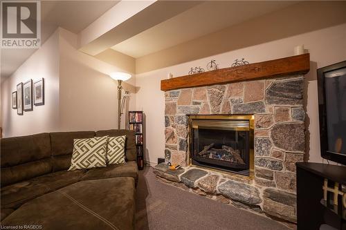 171 Ashgrove Lane, Meaford (Municipality), ON - Indoor Photo Showing Living Room With Fireplace