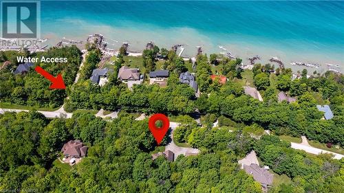 Access to the Bay. - 171 Ashgrove Lane, Meaford (Municipality), ON - Outdoor With View