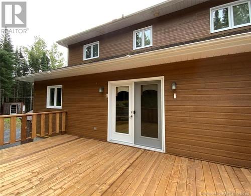 1454 2E Sault Road, Saint-Joseph-De-Madawaska, NB - Outdoor With Deck Patio Veranda With Exterior