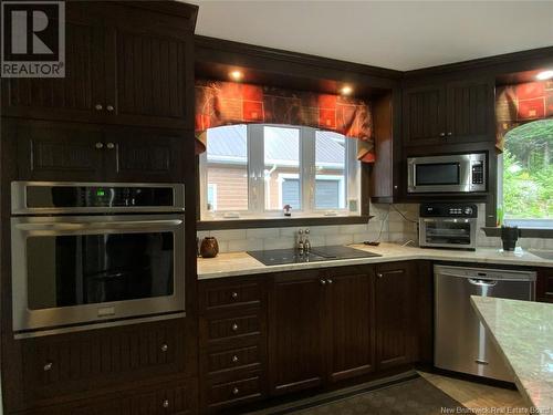 1454 2E Sault Road, Saint-Joseph-De-Madawaska, NB - Indoor Photo Showing Kitchen With Double Sink