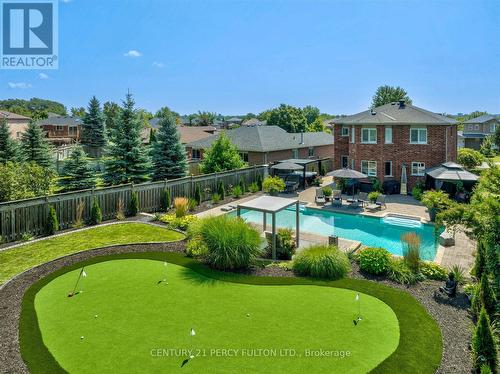 10 Kenwell Crescent, Barrie (Holly), ON - Outdoor With In Ground Pool With Backyard